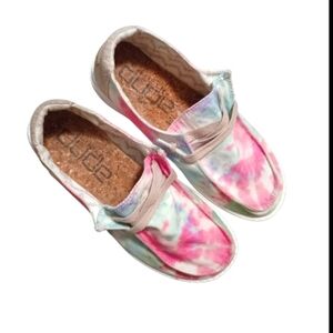 HEY DUDE Wendy Boho Mandala Tie Dye Sneaker Slip-on's